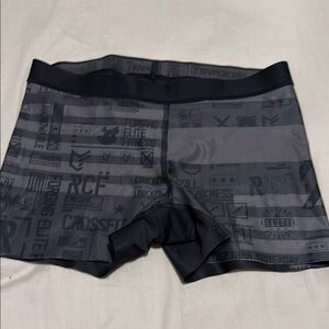 Gray Patterned Men's Boxer Briefs